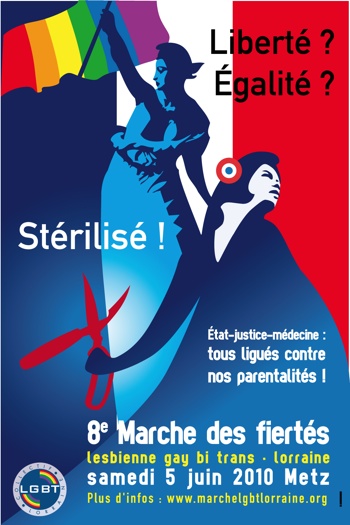 Marche des Fierts LGBT Lorraine 2010