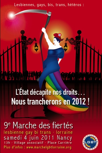 Marche des Fierts LGBT Lorraine 2011